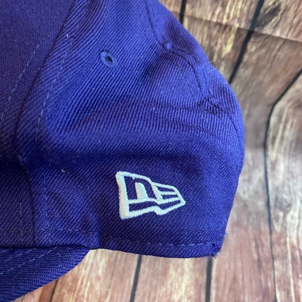New ERA Mens LSU College Football Team  Purple Baseball Cap  7 7/8” fit